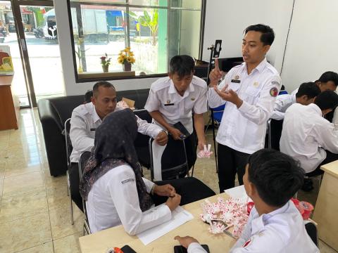 Simulasi Penanganan Pelanggaran Jajaran Pengawas