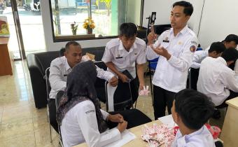 Simulasi Penanganan Pelanggaran Jajaran Pengawas